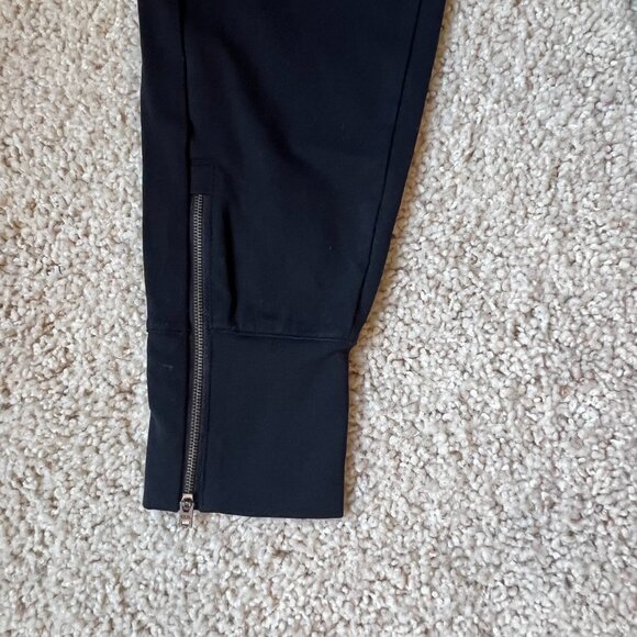 Athleta Black Jogger Pants with Ankle Zippers – Size XS - Picture 3 of 8